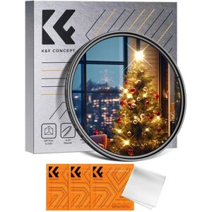 K&F CONCEPT K & F Concept-Filtre étoile variable pour objectif d'appareil photo, couche de revêtement, 4 à 8 points, 49mm, 52mm, 58mm, 67mm, 72mm, 77mm, 82mm - Publicité K&F CONCEPT K & F Concept-Filtre étoile variable pour objectif d'appareil photo, couche de revêtement, 4 à 8 points, 49mm, 52mm, 58mm, 67mm, 72mm, 77mm, 82mm - Publicité