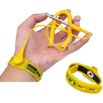 Stanley Stastic de conversation de salle blanche réglable, bracelet de poignet ESD, ceinture antistatique pour mobile, anti-poussière Nick - Publicité Stanley Stastic de conversation de salle blanche réglable, bracelet de poignet ESD, ceinture antistatique pour mobile, anti-poussière Nick - Publicité