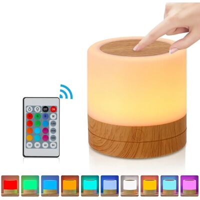 SHENZHITECH Lampe de nuit RGB pour Camping, veilleuse d'ambiance, lampes de chevet, tente à couleur changeante avec télécommande tactile, pour chambre à coucher - Publicité SHENZHITECH Lampe de nuit RGB pour Camping, veilleuse d'ambiance, lampes de chevet, tente à couleur changeante avec télécommande tactile, pour chambre à coucher - Publicité