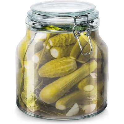 Orion Bocal de Conservation des citrouille, Brevet avec réinitialisation en Verre IRMA 2.4 L - Publicité Orion Bocal de Conservation des citrouille, Brevet avec réinitialisation en Verre IRMA 2.4 L - Publicité