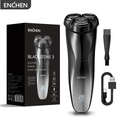 Enchen BlackStone3 Rasoir électrique étanche IPX7 - Rasoir électrique - Publicité Enchen BlackStone3 Rasoir électrique étanche IPX7 - Rasoir électrique - Publicité