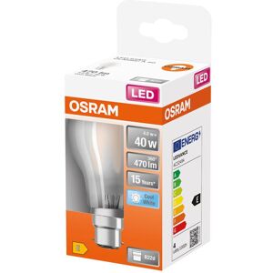 OSRAM Led standard verre dépoli 4w b22 froid boite - Publicité OSRAM Led standard verre dépoli 4w b22 froid boite - Publicité