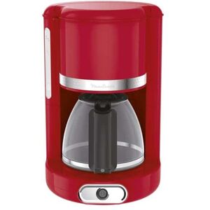 MOULINEX Cafetière filtre 10-15 tasses Rouge - Soleil - FG381510