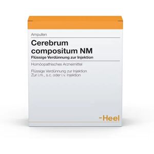 Heel Cerebrum compositum NM Ampoules (10 pc) - Publicité Heel Cerebrum compositum NM Ampoules (10 pc) - Publicité