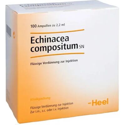 Heel Echinacea compositum SN ampoules 100 pcs. Publicité Heel Echinacea compositum SN ampoules 100 pcs. Publicité