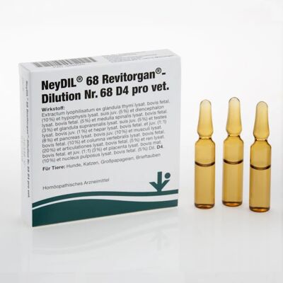 vitOrgan Neydil No.68 D4 pro vet. Ampoules 5x2ml - Publicité vitOrgan Neydil No.68 D4 pro vet. Ampoules 5x2ml - Publicité