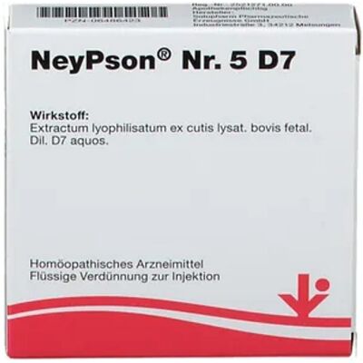 vitOrgan Neypson No.5 D7 ampoules 5x2ml - Publicité vitOrgan Neypson No.5 D7 ampoules 5x2ml - Publicité
