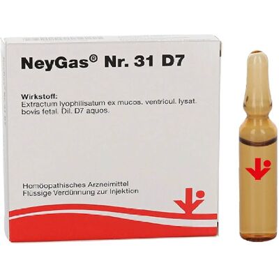 vitOrgan NeyGas No.31 D7 ampules 5x2ml - Publicité vitOrgan NeyGas No.31 D7 ampules 5x2ml - Publicité