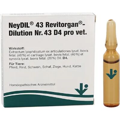 vitOrgan NeyDil No.43 D4 pro vet. ampoules 5x2ml - Publicité vitOrgan NeyDil No.43 D4 pro vet. ampoules 5x2ml - Publicité