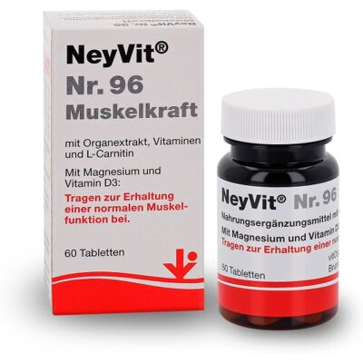 vitOrgan NeyVit No.96 Muscle Strength - Publicité vitOrgan NeyVit No.96 Muscle Strength - Publicité