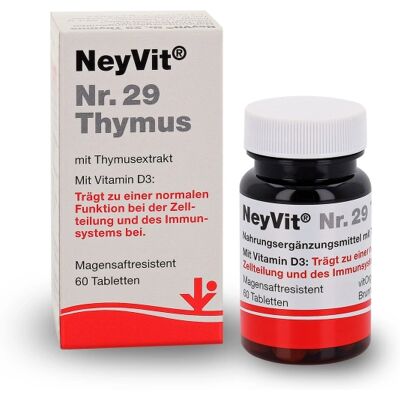vitOrgan NeyVit No. 29 Thymus Tablets 60pcs. Publicité vitOrgan NeyVit No. 29 Thymus Tablets 60pcs. Publicité