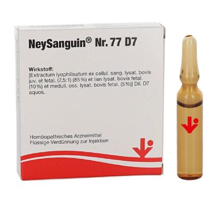 vitOrgan NeySanguin No. 77 D7 ampoules 5x2ml - Publicité vitOrgan NeySanguin No. 77 D7 ampoules 5x2ml - Publicité