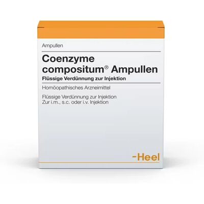 Heel Coenzyme compositum Ampoules (10 pc) - Publicité Heel Coenzyme compositum Ampoules (10 pc) - Publicité