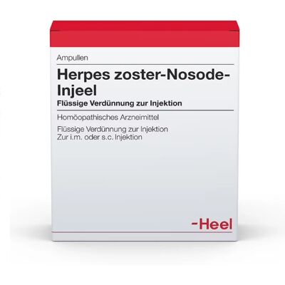 Biologische Heilmittel Heel GmbH Nosode zona herpes - Ampoules - Publicité Biologische Heilmittel Heel GmbH Nosode zona herpes - Ampoules - Publicité