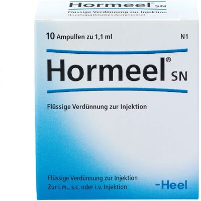 Heel Hormeel SN Médicament Homéopathique - 10 Ampoules - Publicité Heel Hormeel SN Médicament Homéopathique - 10 Ampoules - Publicité