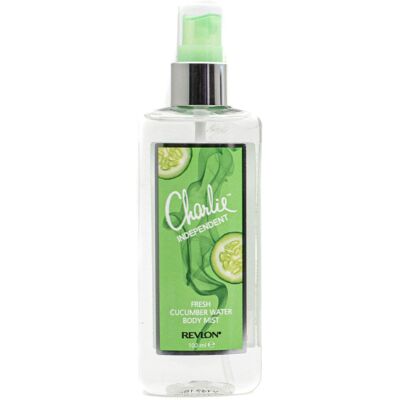 Revlon Brume pour le Corps Charlie Independent - Cucumber Water - Publicité Revlon Brume pour le Corps Charlie Independent - Cucumber Water - Publicité