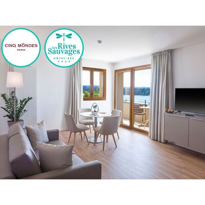 SBX 3 jours en suite en bord de lac avec accès au spa - Publicité SBX 3 jours en suite en bord de lac avec accès au spa - Publicité