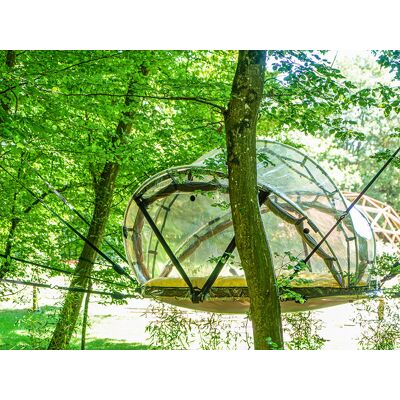SBX 3 jours insolites en bulle suspendue près de Lyon - Publicité SBX 3 jours insolites en bulle suspendue près de Lyon - Publicité