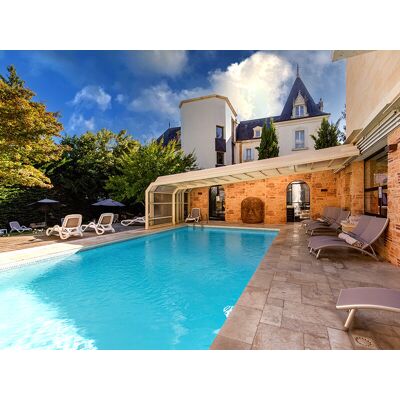 SBX 3 jours relaxants avec demi-bouteille de champagne et accès illimité au spa dans un hôtel 4* - Publicité SBX 3 jours relaxants avec demi-bouteille de champagne et accès illimité au spa dans un hôtel 4* - Publicité