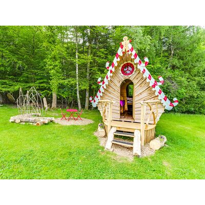 SBX Escapade insolite dans les Vosges: 2 jours en cabane pour toute la famille - Publicité SBX Escapade insolite dans les Vosges: 2 jours en cabane pour toute la famille - Publicité