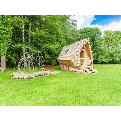 SBX Séjour insolite en famille: 4 jours en cabane dans les Vosges - Publicité SBX Séjour insolite en famille: 4 jours en cabane dans les Vosges - Publicité