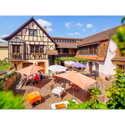 SBX 3 jours en hôtel 4* près de Strasbourg avec dîner en restaurant primé et accès à l'espace détente - Publicité SBX 3 jours en hôtel 4* près de Strasbourg avec dîner en restaurant primé et accès à l'espace détente - Publicité