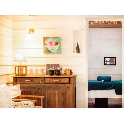 SBX 3 jours insolites en chalet scandinave avec accès au spa près de Quiberon - Publicité SBX 3 jours insolites en chalet scandinave avec accès au spa près de Quiberon - Publicité