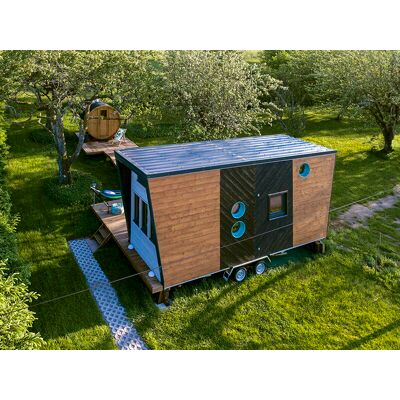 SBX 2 jours en famille en tiny house avec sauna privatif près d'Épinal - Publicité SBX 2 jours en famille en tiny house avec sauna privatif près d'Épinal - Publicité
