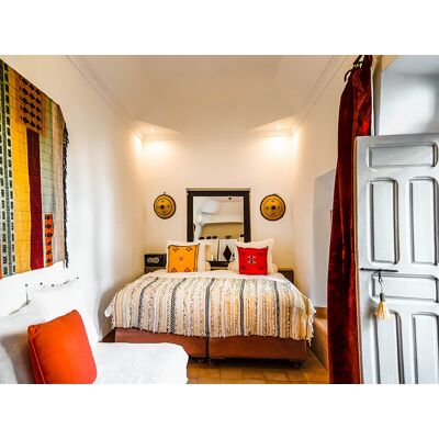 SBX 3 jours en chambre Berbère dans un riad au caur de Marrakech avec transfert à l'aéroport - Publicité SBX 3 jours en chambre Berbère dans un riad au caur de Marrakech avec transfert à l'aéroport - Publicité