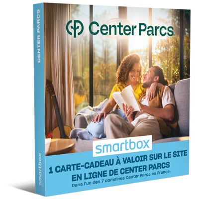 SBX Bon Cadeau Center Parcs - Publicité SBX Bon Cadeau Center Parcs - Publicité