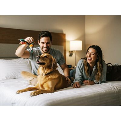 SBX Escapade de 2 jours avec votre animal de compagnie - Publicité SBX Escapade de 2 jours avec votre animal de compagnie - Publicité