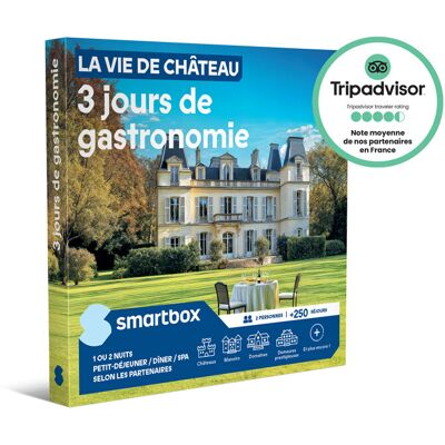 SBX La vie de château 3 jours de gastronomie - Publicité SBX La vie de château 3 jours de gastronomie - Publicité