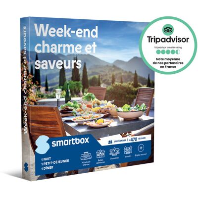 SBX Week-end charme et saveurs - Publicité SBX Week-end charme et saveurs - Publicité