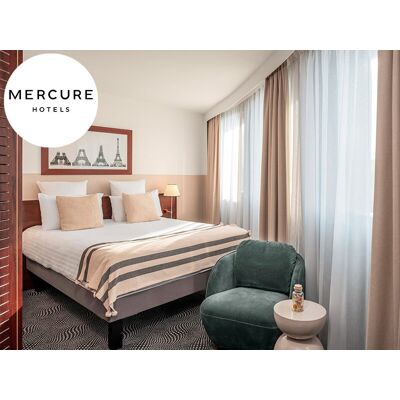 SBX Séjour de 2 jours avec dîner raffiné en duo au Mercure Montparnasse 4* à Paris - Publicité SBX Séjour de 2 jours avec dîner raffiné en duo au Mercure Montparnasse 4* à Paris - Publicité