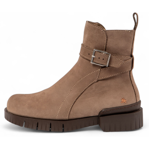 ART pour femme. 118371220003_020 1837 Bottes en cuir Oxford marron (40), Plat, 1 à 3 cm, Fermeture éclair, Casuel - Publicité ART pour femme. 118371220003_020 1837 Bottes en cuir Oxford marron (40), Plat, 1 à 3 cm, Fermeture éclair, Casuel - Publicité