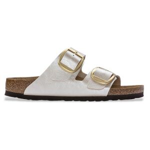 Birkenstock pour femme. 1020021 Sandales Arizona Big Buckle blanc (Ajustement Étroit) perle (39), Plat, Aucun, Casuel - Publicité Birkenstock pour femme. 1020021 Sandales Arizona Big Buckle blanc (Ajustement Étroit) perle (39), Plat, Aucun, Casuel - Publicité