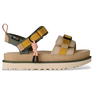 UGG pour femme. 1180070 Sandales en cuir Goldenstar Wildwood multicolore (40), Beige, 3 à 5 cm, Velcro, Casuel - Publicité UGG pour femme. 1180070 Sandales en cuir Goldenstar Wildwood multicolore (40), Beige, 3 à 5 cm, Velcro, Casuel - Publicité