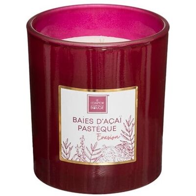 Atmosphera Bougie Baies d'açaï & pastèque - 190 g - Publicité Atmosphera Bougie Baies d'açaï & pastèque - 190 g - Publicité