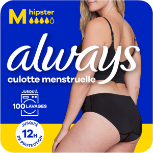 ALWAYS - Culotte menstruelle - M - eco pack - 1 unité - Publicité ALWAYS - Culotte menstruelle - M - eco pack - 1 unité - Publicité