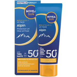 NIVEA SUN Crème solaire visage Alpin SPF 50 - 40 ml - Publicité NIVEA SUN Crème solaire visage Alpin SPF 50 - 40 ml - Publicité
