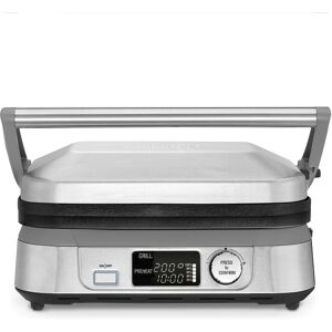 Cuisinart GR5E Gril multifonction électrique 6-en-1 (contact, appuyeur à paninis, gril complet, gril complet à plaques, gril/desserte et gaufrier) - Publicité Cuisinart GR5E Gril multifonction électrique 6-en-1 (contact, appuyeur à paninis, gril complet, gril complet à plaques, gril/desserte et gaufrier) - Publicité