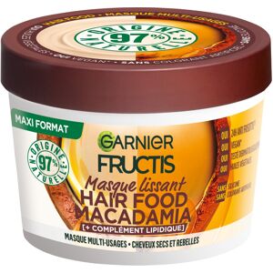 GARNIER Fructis Hair Food Masque Macadamia - 390 ml - Publicité GARNIER Fructis Hair Food Masque Macadamia - 390 ml - Publicité