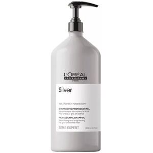 Shampoing Argent Professionnel L'Oréal pour Cheveux Platine - 1500mL - Publicité Shampoing Argent Professionnel L'Oréal pour Cheveux Platine - 1500mL - Publicité