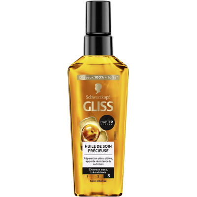GLISS Kur Ultimate Repair Huile capillaire nutritive - 75 ml - Publicité GLISS Kur Ultimate Repair Huile capillaire nutritive - 75 ml - Publicité