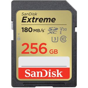 Carte mémoire SanDisk Extreme SDXC 256 Go - Publicité Carte mémoire SanDisk Extreme SDXC 256 Go - Publicité