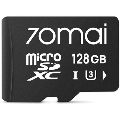 Carte MicroSD 70mai de 128 Go pour dashcam A810.A510.A410.X800.M310.A200.A800SE - Publicité Carte MicroSD 70mai de 128 Go pour dashcam A810.A510.A410.X800.M310.A200.A800SE - Publicité