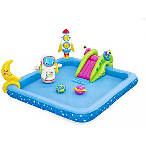 Bestway Little Astronaut Aire de jeux aquatique gonflable - 228 x 206 x 84 cm - Publicité Bestway Little Astronaut Aire de jeux aquatique gonflable - 228 x 206 x 84 cm - Publicité