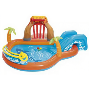 Bestway Lava Lagoon Aire de jeux aquatique gonflable - 265 x 265 x 104 cm - Publicité Bestway Lava Lagoon Aire de jeux aquatique gonflable - 265 x 265 x 104 cm - Publicité