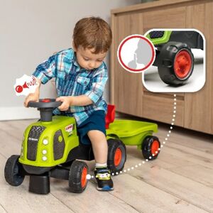 Falk Flak The Little Gardeners Jouet porteur tracteur Claas avec volant dès 1 an - 95 x 31 x 36 cm - Publicité Falk Flak The Little Gardeners Jouet porteur tracteur Claas avec volant dès 1 an - 95 x 31 x 36 cm - Publicité
