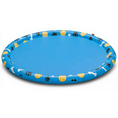 Bestway Fetchin' Fun Tapis de jeu d'eau pour animaux - Ø 1,47 m - Publicité Bestway Fetchin' Fun Tapis de jeu d'eau pour animaux - Ø 1,47 m - Publicité